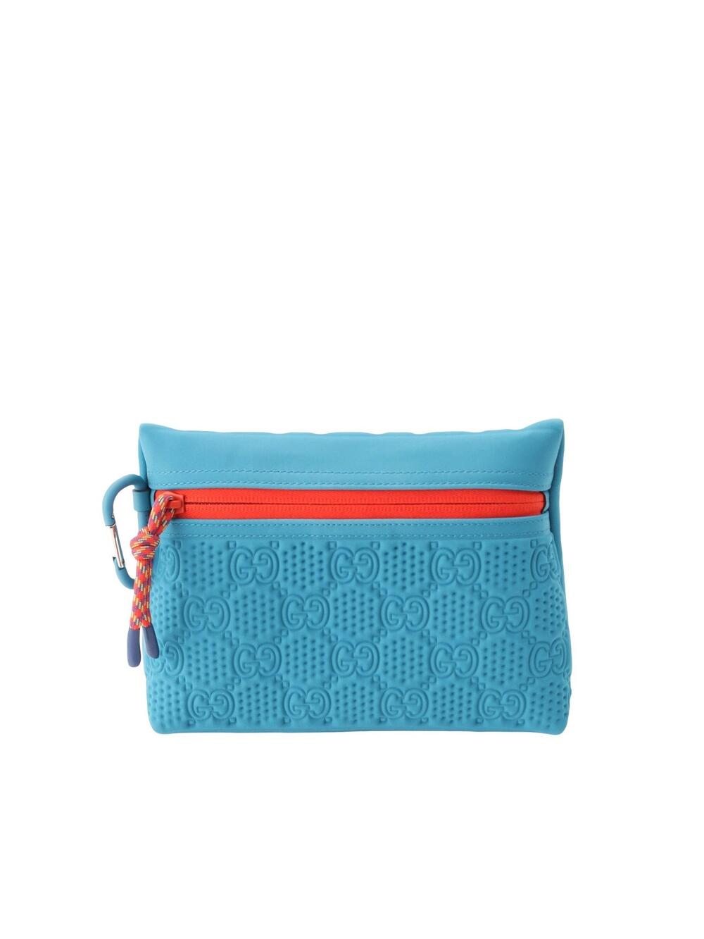 Gucci Gg Embossed Neoprene Scuba Pouch #358538G34B